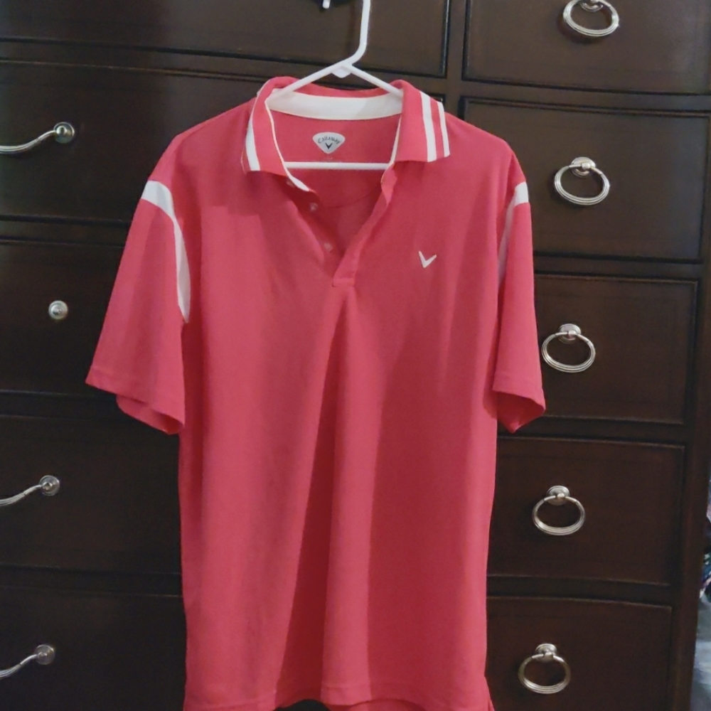 Hot Pink Callaway Golf Shirt